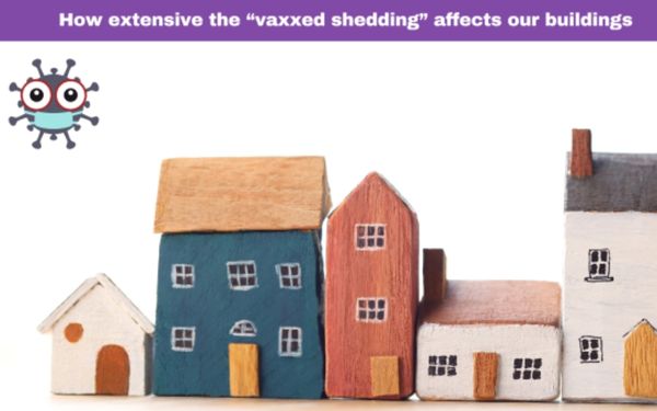 My current research into how extensive the “vaxxed shedding” affects our buildings