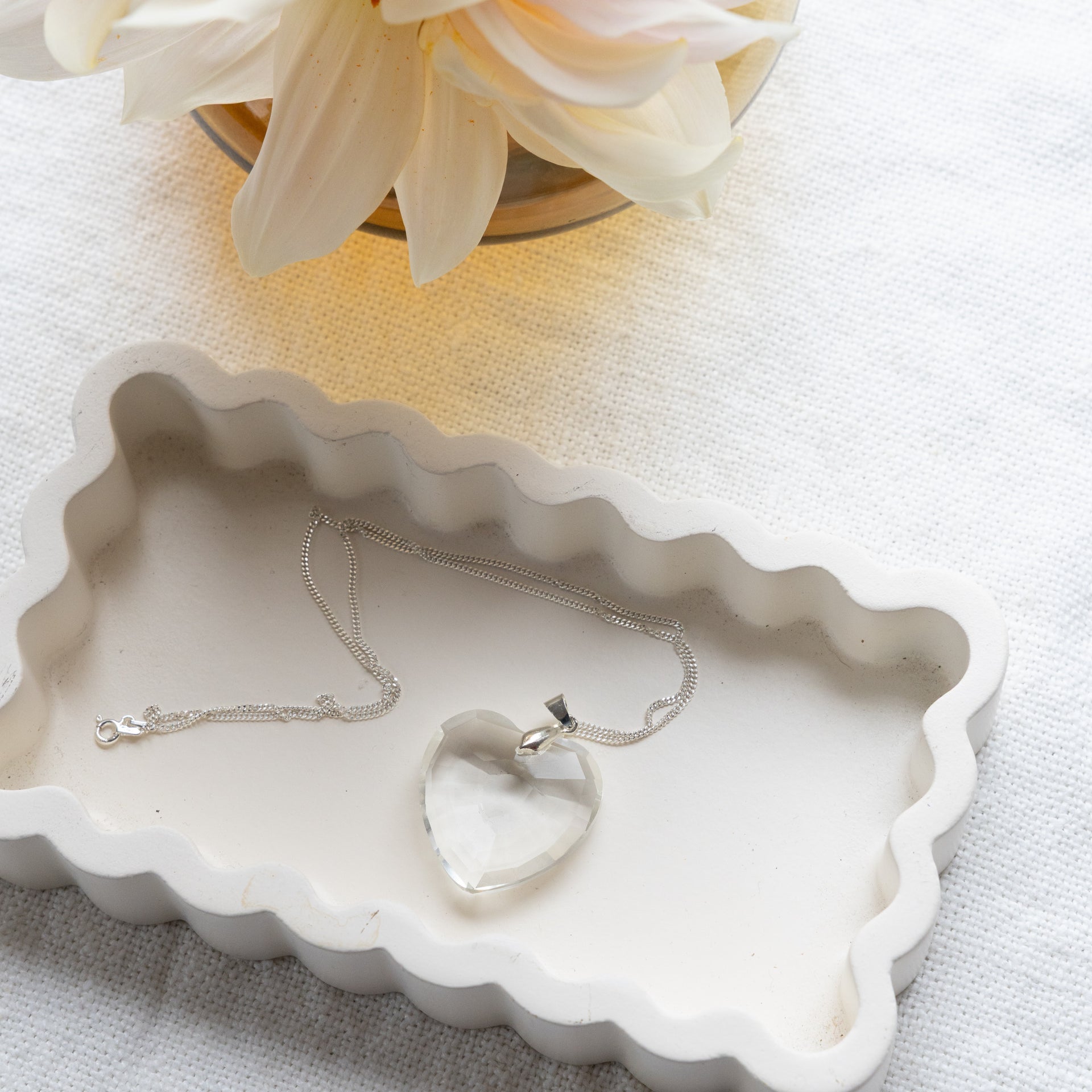 Harmonywear® Cubic Zirconia Faceted Heart