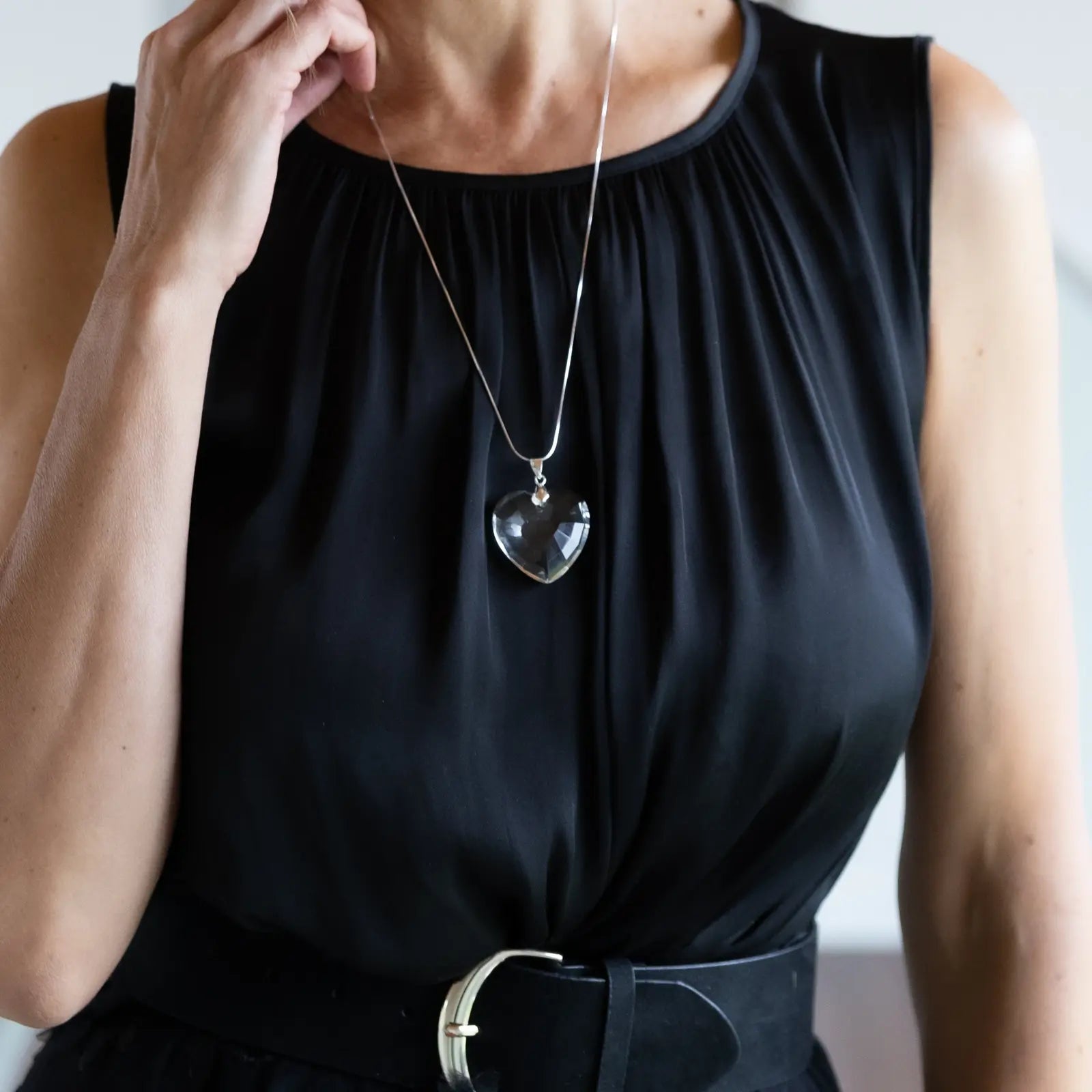 Harmonywear® Cubic Zirconia Faceted Heart